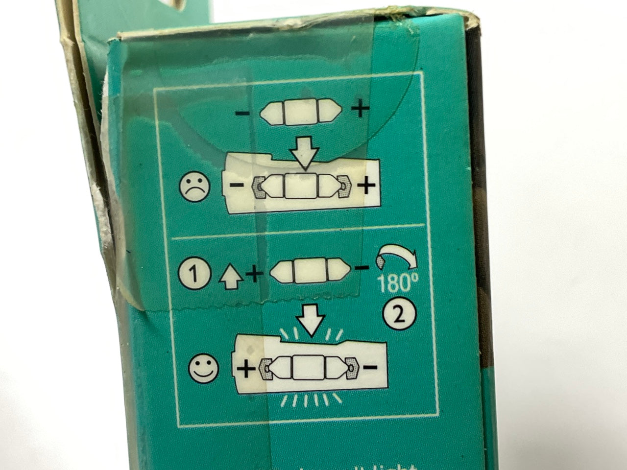 Philips 6418BLED Ultinon LED BLUE Glove Box Lamp Light Bulb 6418