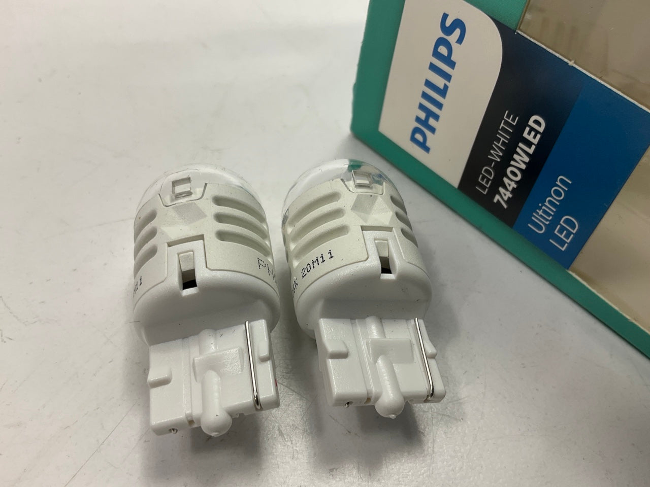Philips 7440WLED Ultinon LED WHITE Back Up Lamp Light Bulb 7440 - 2 Pack