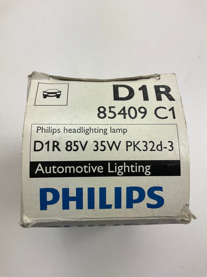 (2) Philips 85409C1 HID Xenon Headlamp Headlight Lamp Light Bulb D1R C1