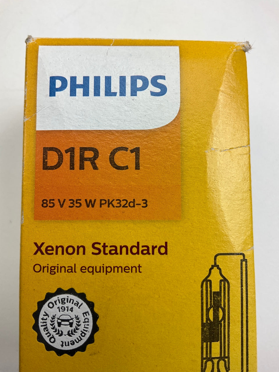 Philips 85409C1 HID Xenon Headlamp Headlight Lamp Light Bulb D1R C1