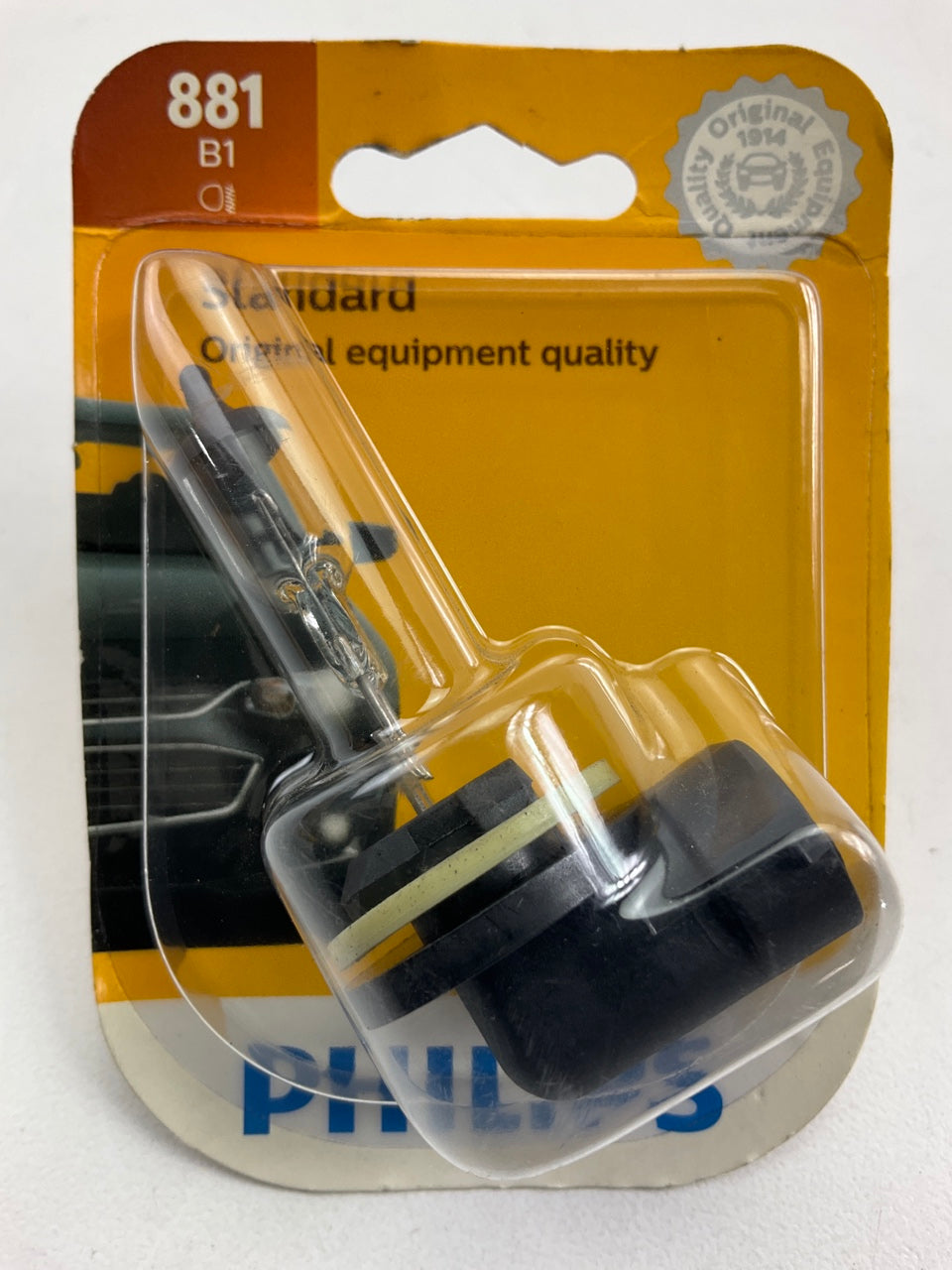 Philips 881B1 Standard Fog Lamp Light Bulb 881