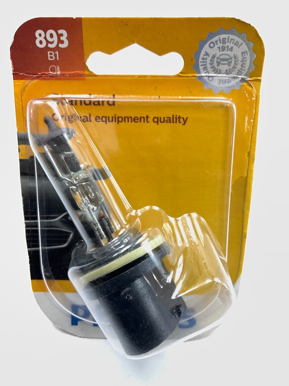 Philips 893B1 Standard Fog Lamp Light Bulb 893