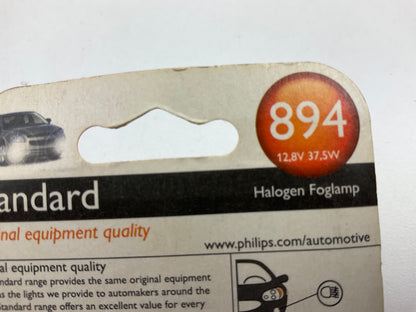 (2) Philips 894B1 Standard Headlight Headlamp Light Bulb 894