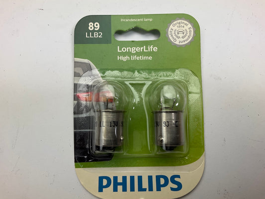 Philips 89LLB2 LongerLife Courtesy Lamp Light Bulb 89 - 2 PACK