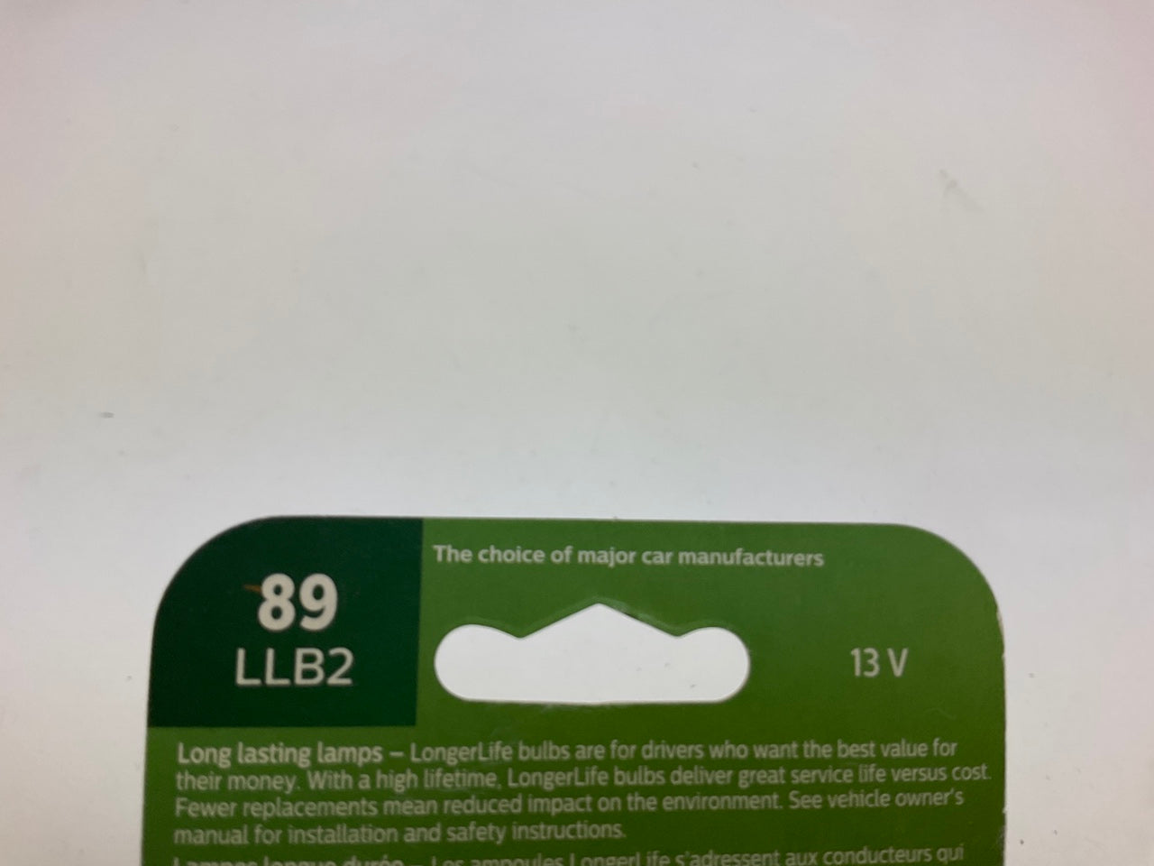 Philips 89LLB2 LongerLife Courtesy Lamp Light Bulb 89 - 2 PACK