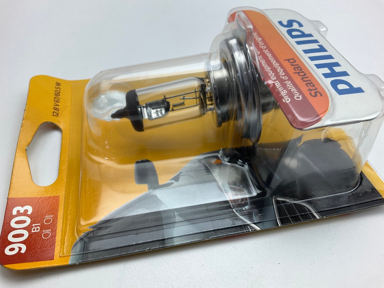 Philips 9003B1 Standard Headlight Headlamp Light Bulb 9003