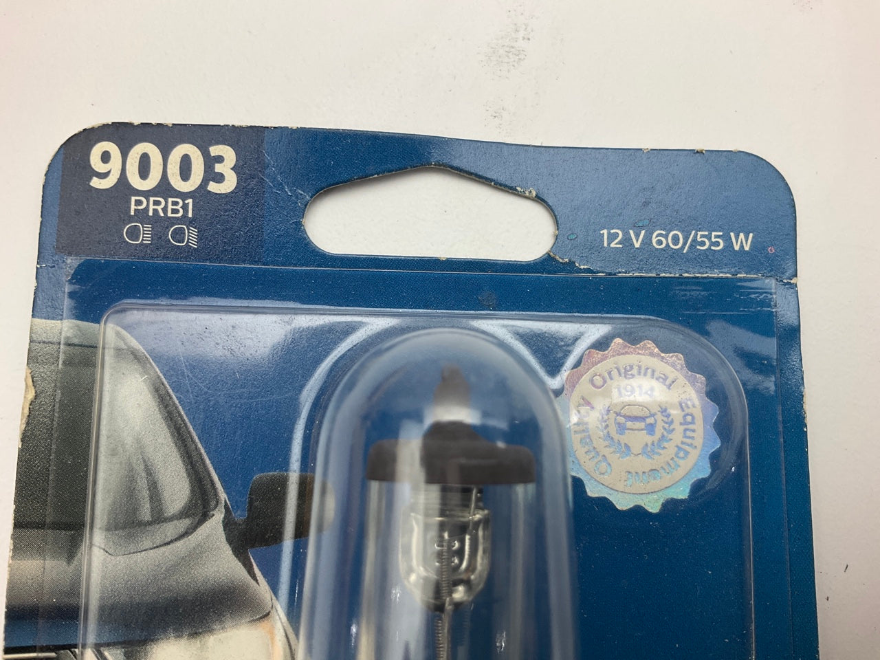 (2) Philips 9003PRB1 Vision Headlamp Headlight Lamp Light Bulb 9003