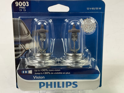 Philips 9003PRB2 Vision Headlight Headlamp Lamp Light Bulb 9003 - 2 Pack