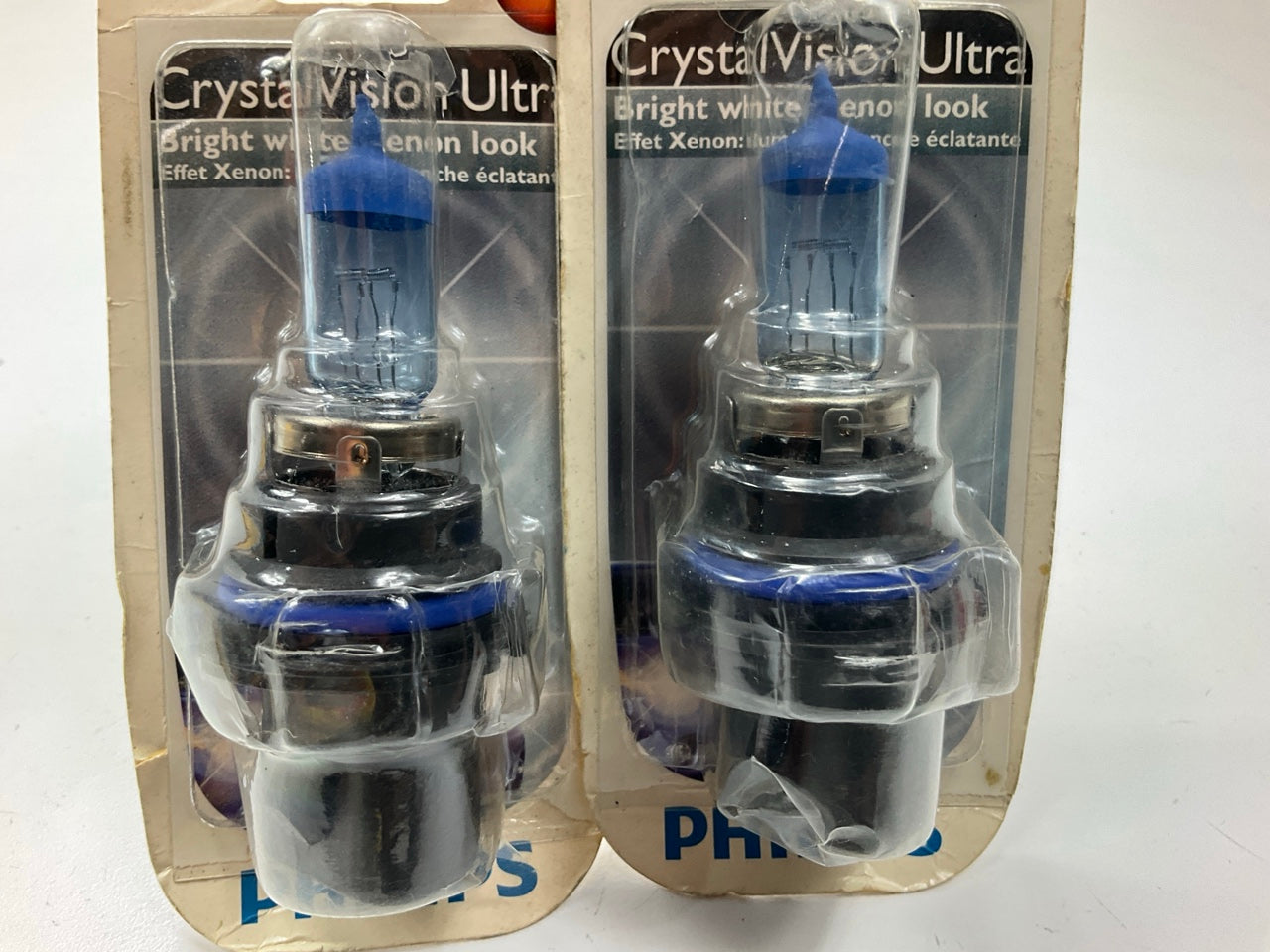 (2) Philips 9004CVB1 Crystalvision Headlight Headlamp Light Lamp Bulb, 9004