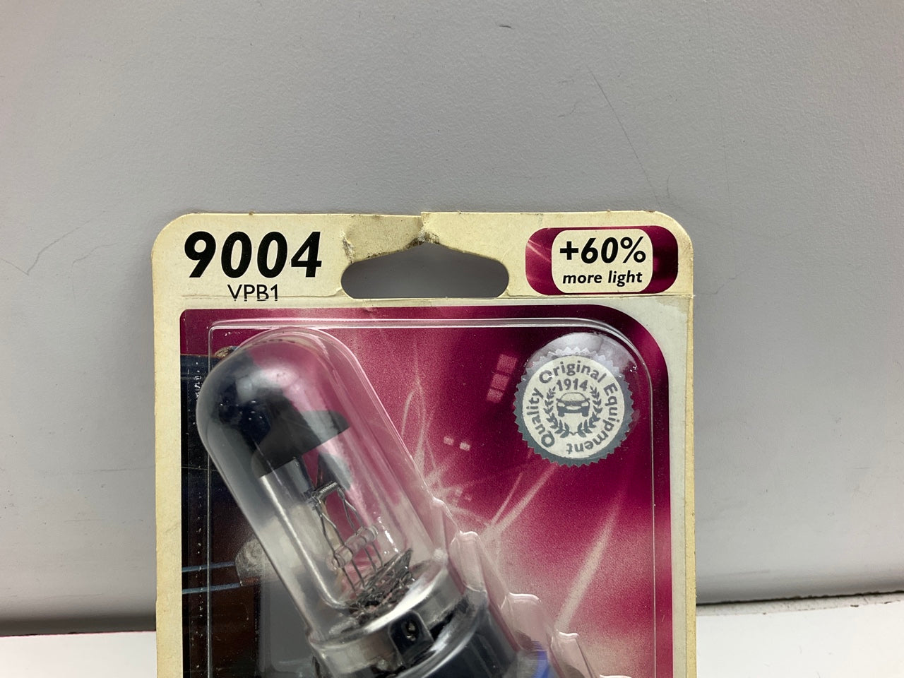 (2) Philips 9004VPB1 VisionPlus Headlamp Headlight Lamp Light Bulb 9004
