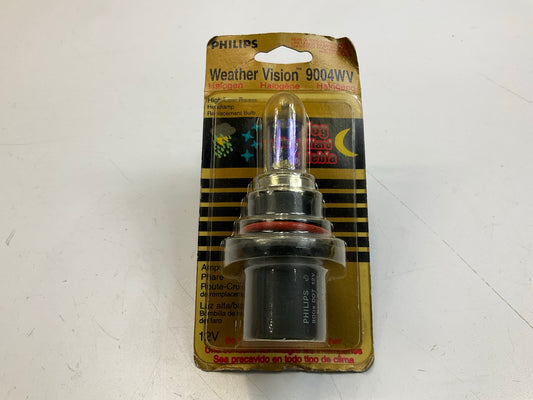 Philips 9004 Weather Vision #9004 Headlight Light Bulb 9004WV Halogen