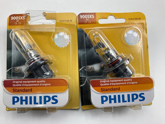 (2) Philips 9005XSB1 Standard Headlamp Headlight Lamp Light Bulb 9005