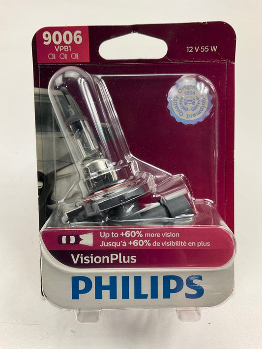 Philips 9006VPB1 VisionPlus Headlamp Headlight Lamp Light Bulb 9006