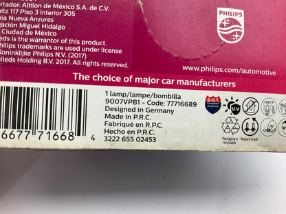 Philips 9007VPB1 VisionPlus Headlamp Headlight Lamp Light Bulb 9007
