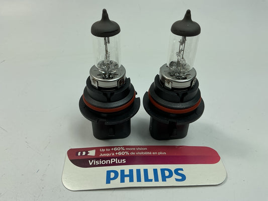 OPEN BOX Philips 9007VPB2 Visionplus Headlamp Headlight Light Bulb 9007 - 2 PACK