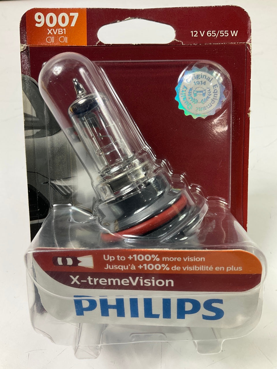 Philips 9007XVB1 X-tremeVision Headlamp Headlight Lamp Light Bulb 9007