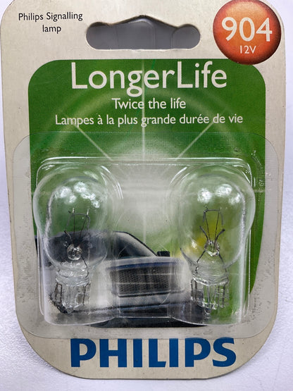 Philips 904LLB2 Longerlife Side Marker Lamp Light Bulb 904 - 2 PACK