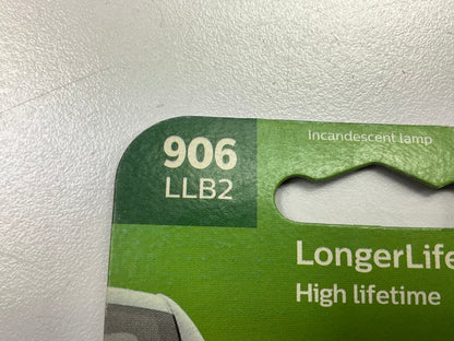 Philips 906LLB2 Longerlife Courtesy Lamp Light Bulb 906 - 2 PACK