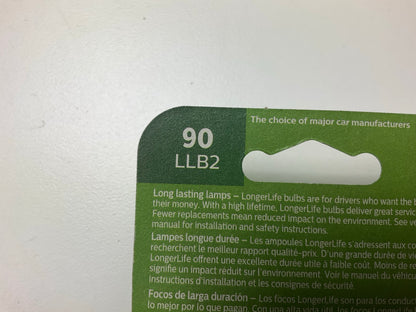 Philips 90LLB2 Longerlife Courtesy Lamp Light Bulb 90 - 4 PACK