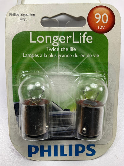 Philips 90LLB2 Longerlife Courtesy Lamp Light Bulb 90 - 2 PACK