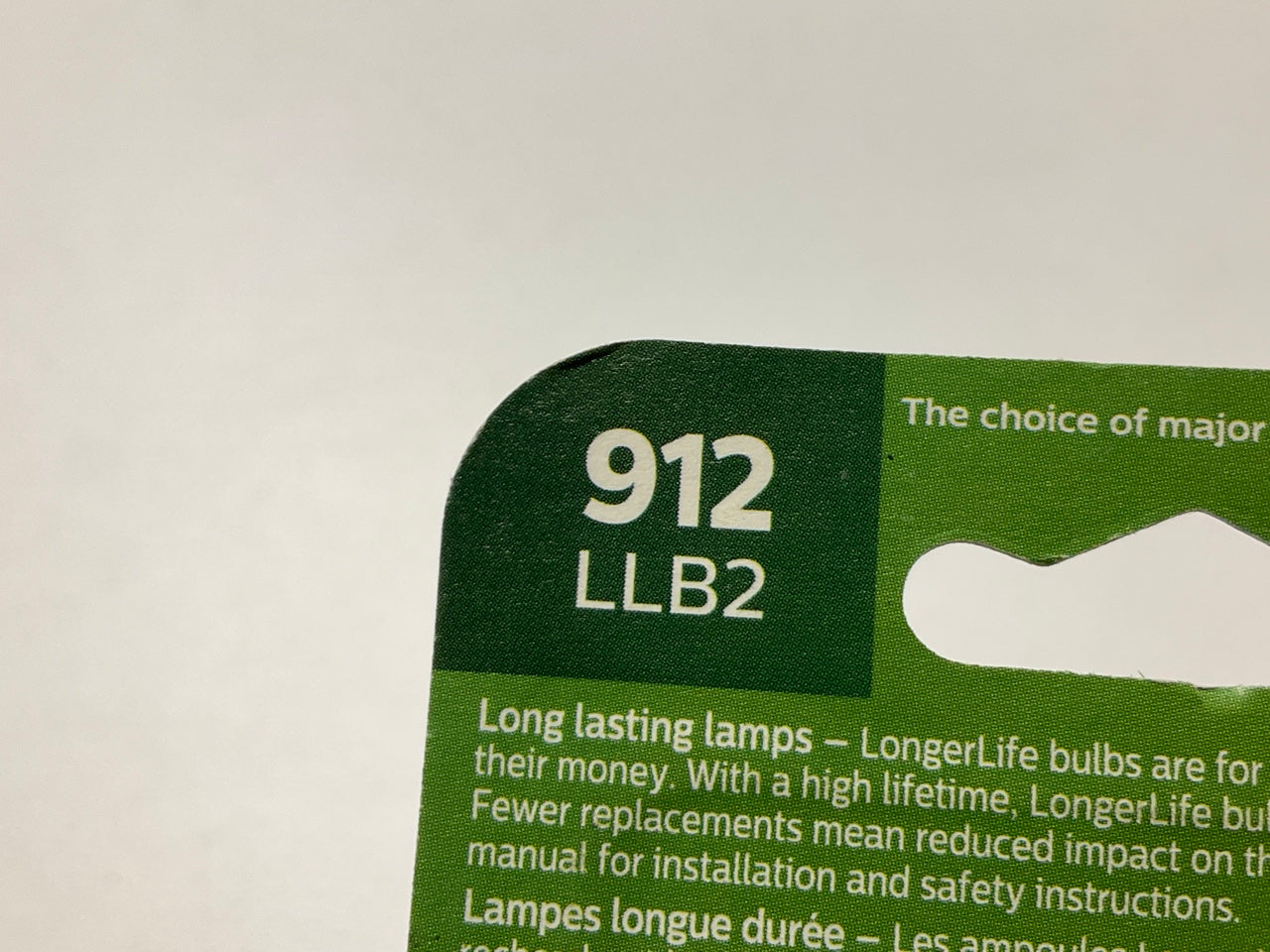 Philips 912LLB2 LongerLife Back Up Lamp Light Bulb 912 - 4 PACK