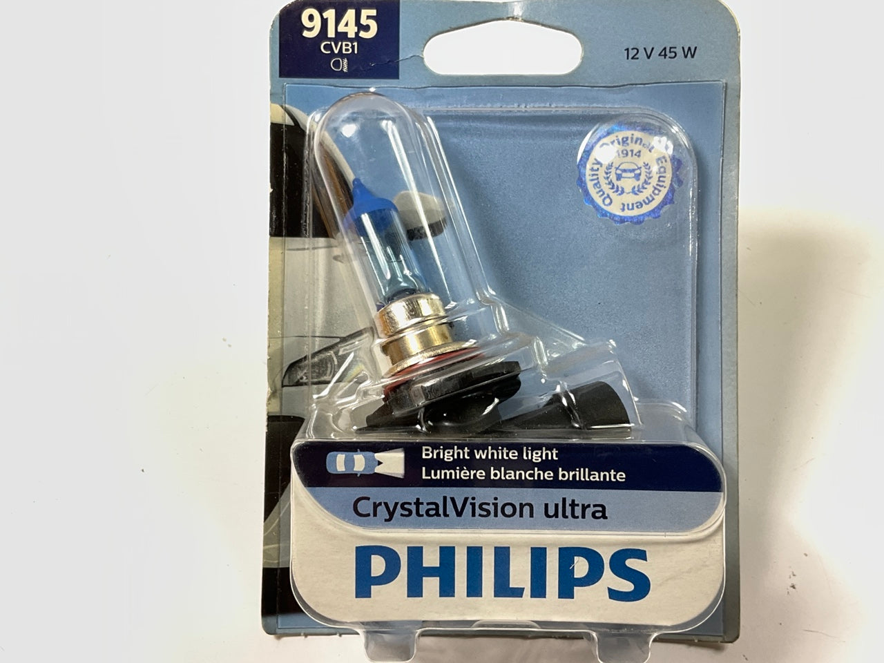 Philips 9145CVB1 Crystalvision Ultra Headlight Headlamp Light Lamp Bulb 9145