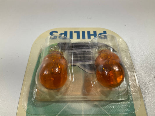 Philips 921NALLB2 Longer Life Amber Turn Signal Parking Lamp Light Bulb - 2 PCS