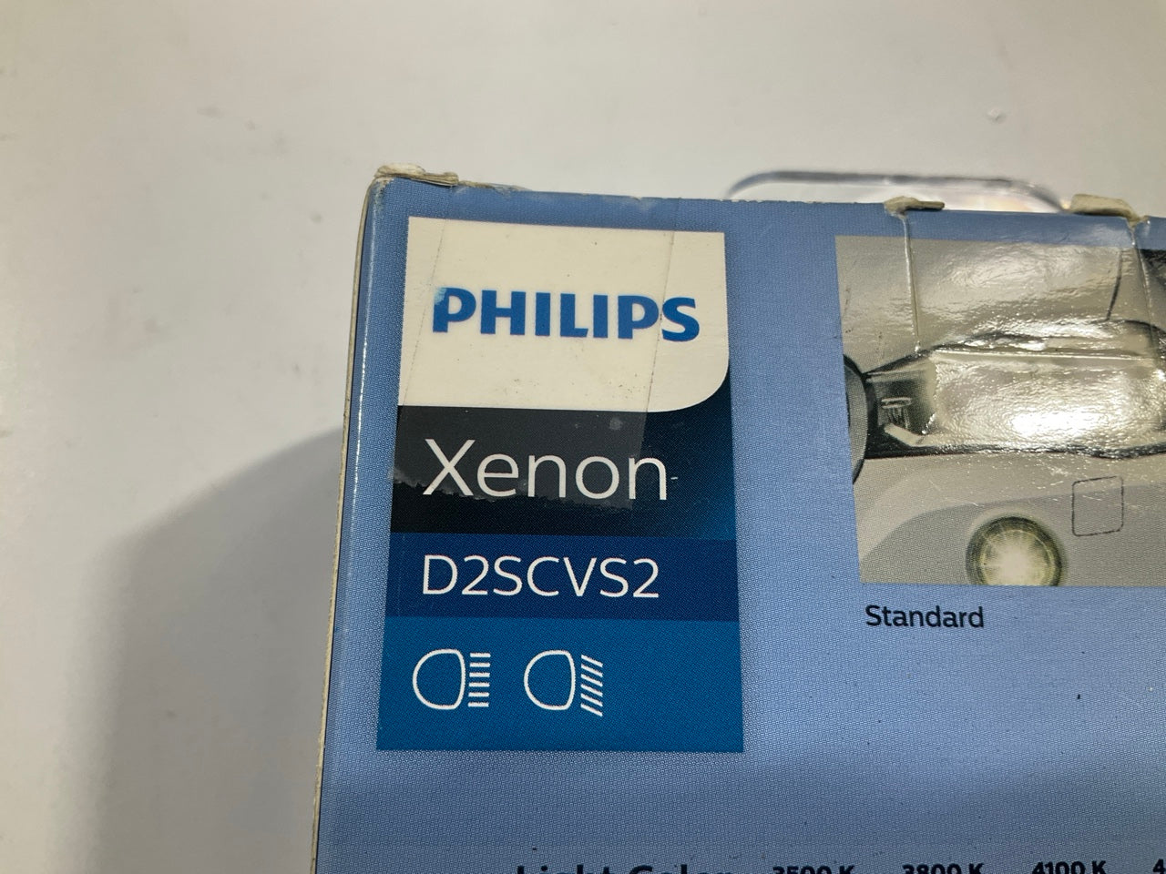 Philips D2SCVS2 Crystal Vision HID Headlight Headlamp Bulb 85V 35W - 2 PACK