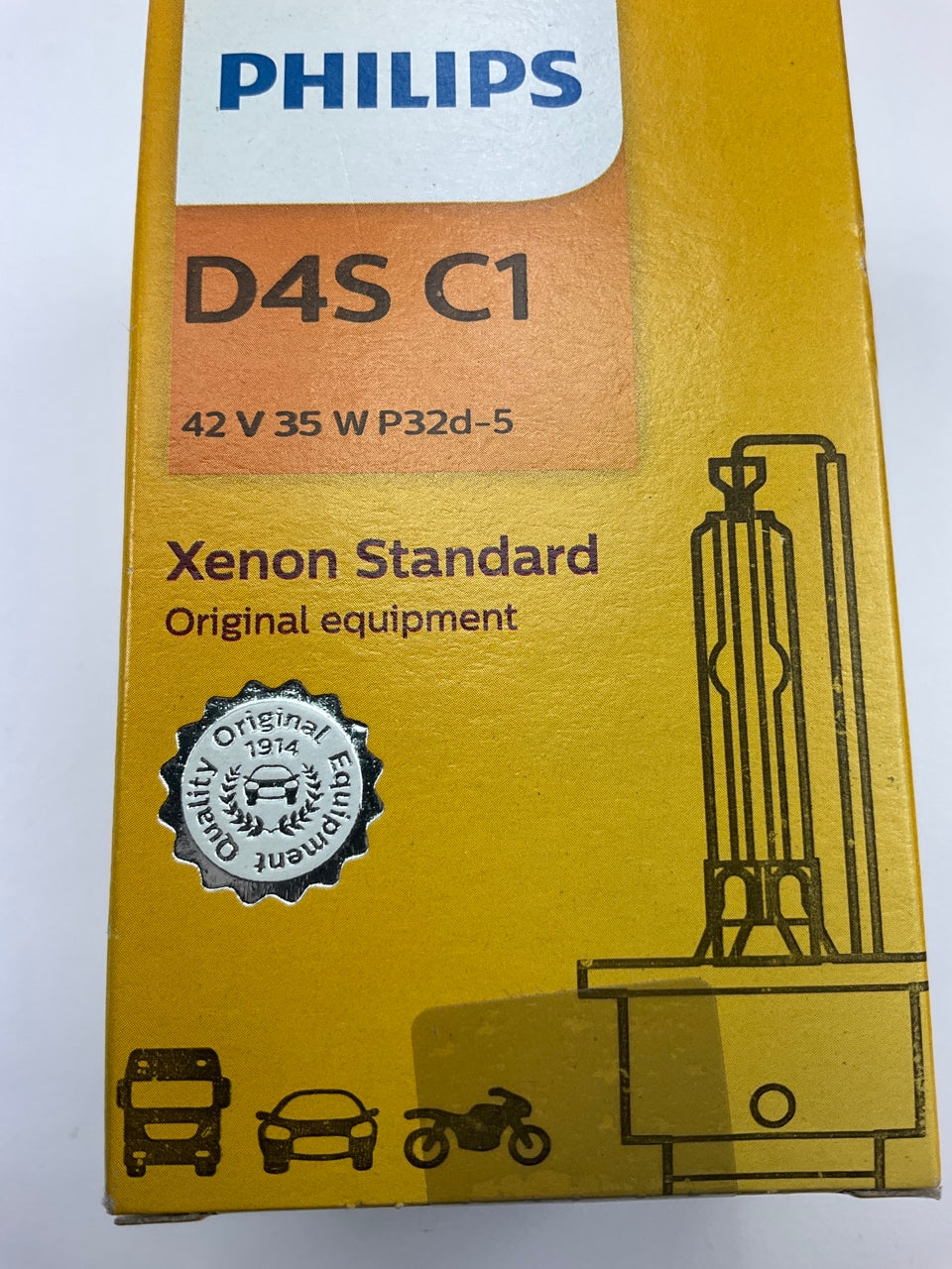 Philips D4SC1 HID Headlight Light Bulb # D4S