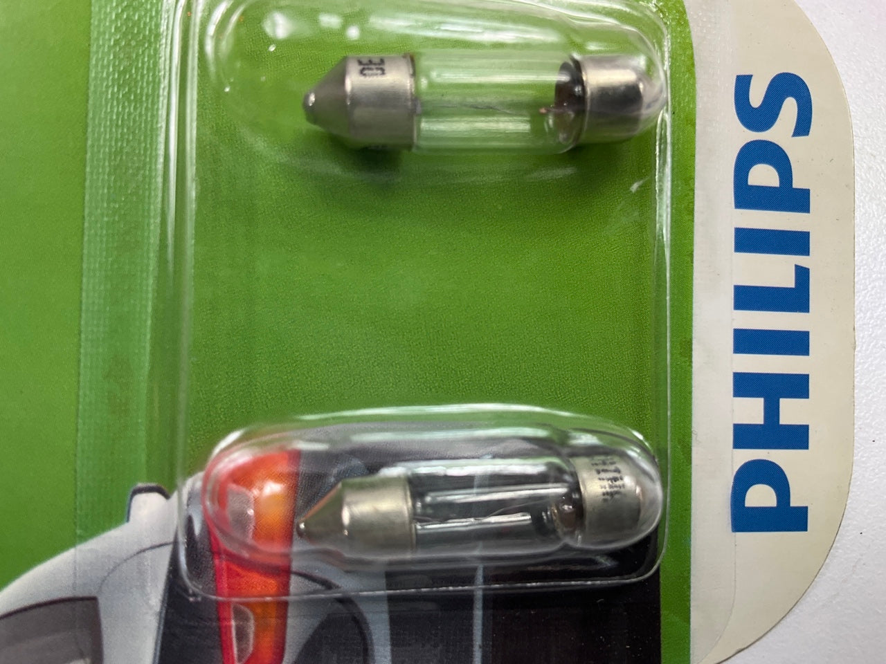 Philips DE3021LLB2 Longerlife Glove Box Lamp Light Bulb DE3021 - 2 PACK