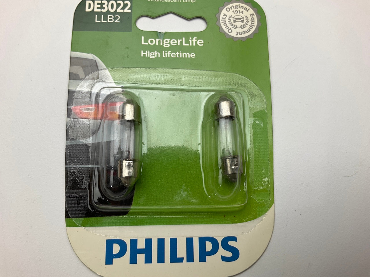 Philips DE3022LLB2 Longerlife Courtesy Lamp Light Bulb DE3022 - 2 PACK
