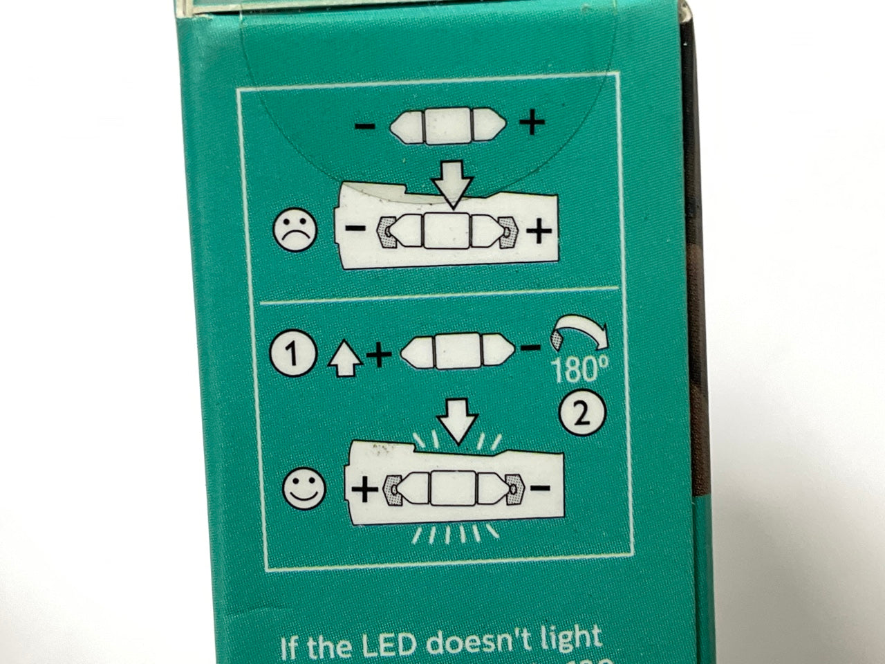 Philips DE3175BLED Ultinon LED Blue Dome Lamp Light Bulb 3157