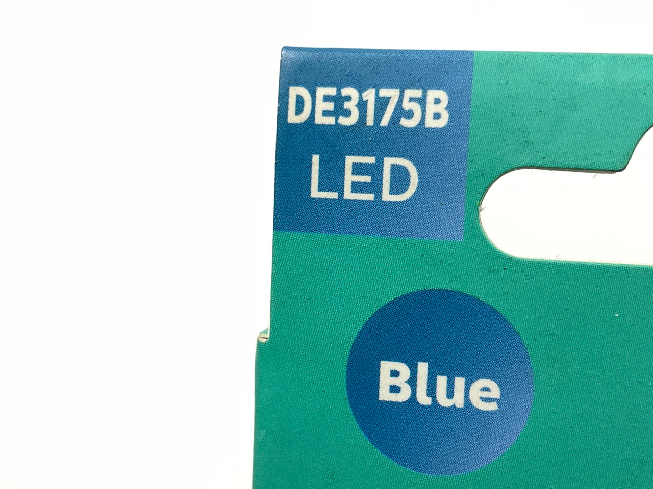 Philips DE3175BLED Ultinon LED Blue Dome Lamp Light Bulb 3157