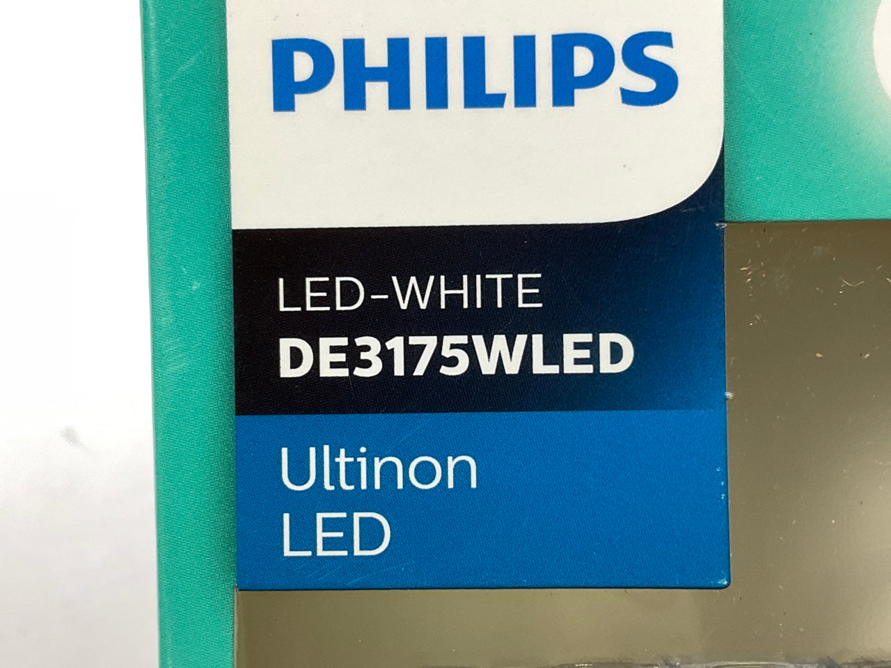 (2) Philips DE3175WLED Ultinon LED Dome Lamp Light Bulb 3175