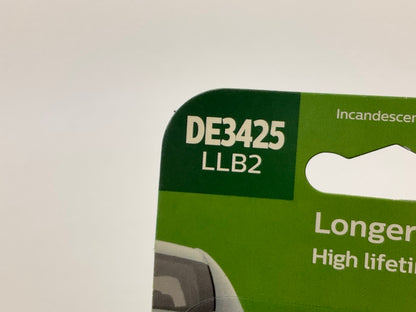 2 Packs Of 2 Each - Philips DE3425LLB2 LongerLife Light Bulbs # 3425