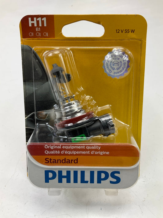 Philips H11B1 Standard Headlight Fog Light Bulb - H11
