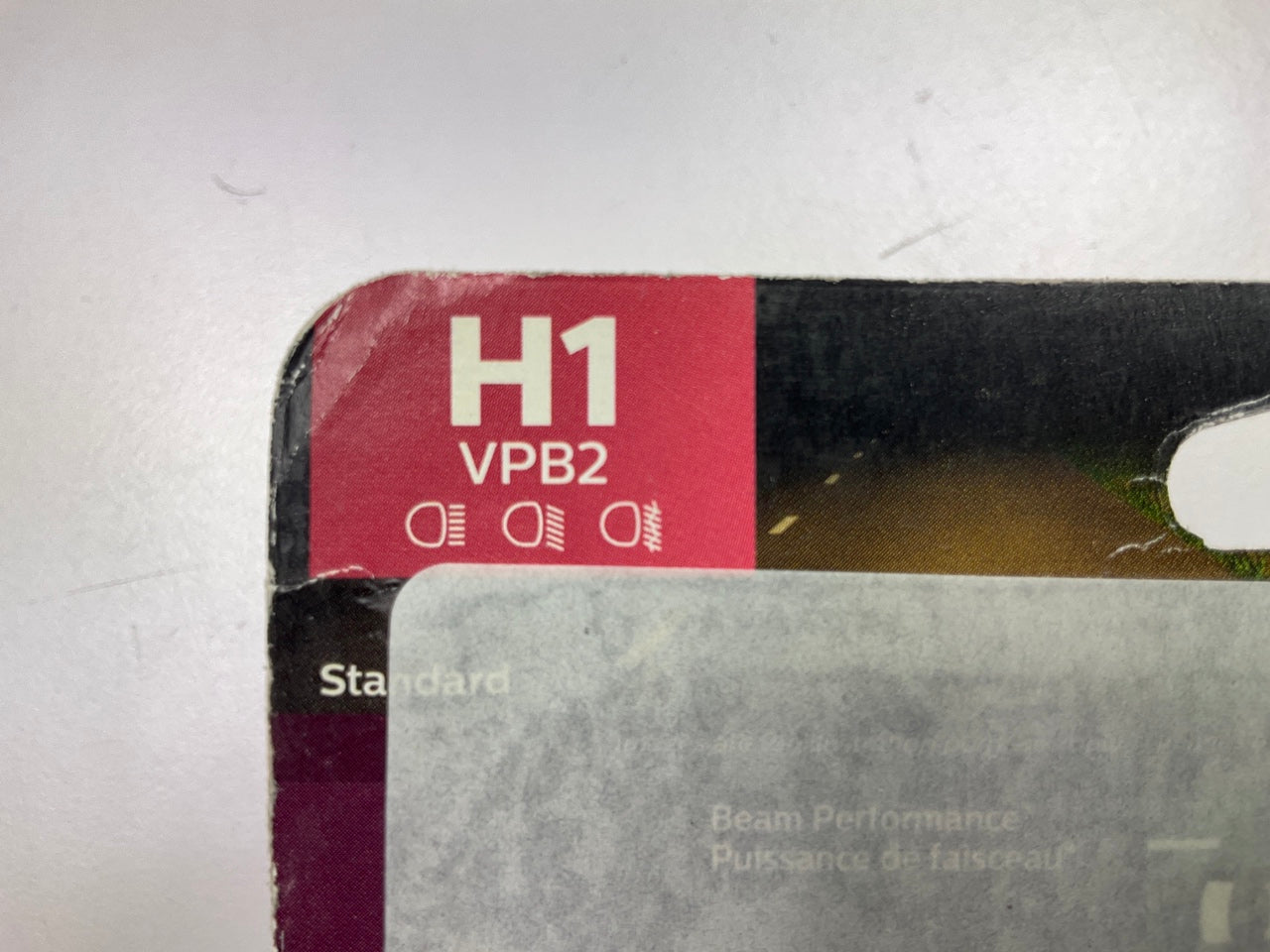 Philips H1VPB2 Visionplus Headlamp Headlight Lamp Light Bulb H1 - 2 PACK