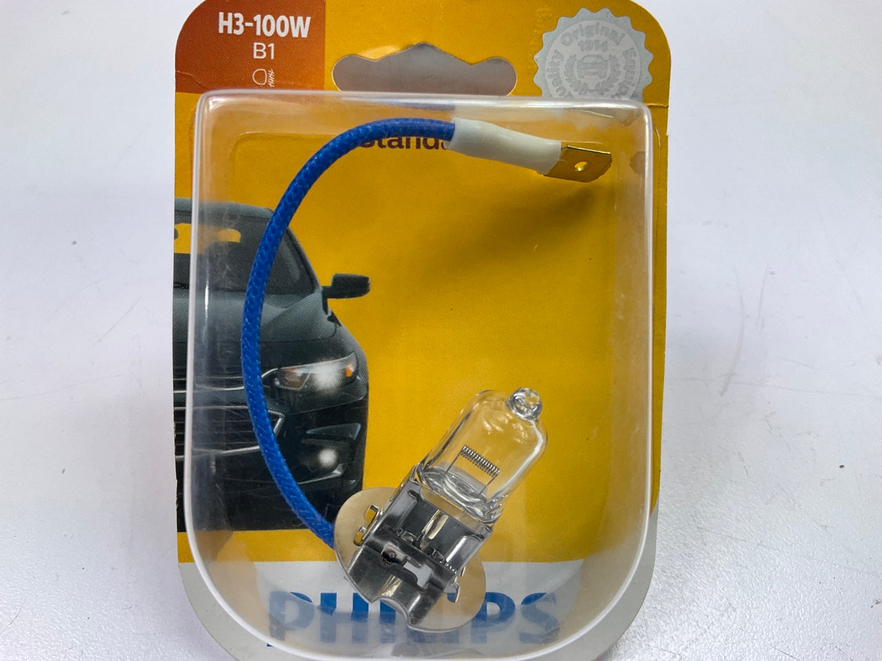 Philips H3-100WB1 Fog Light Bulb, 100 Watt Upgrade H3 Bulb