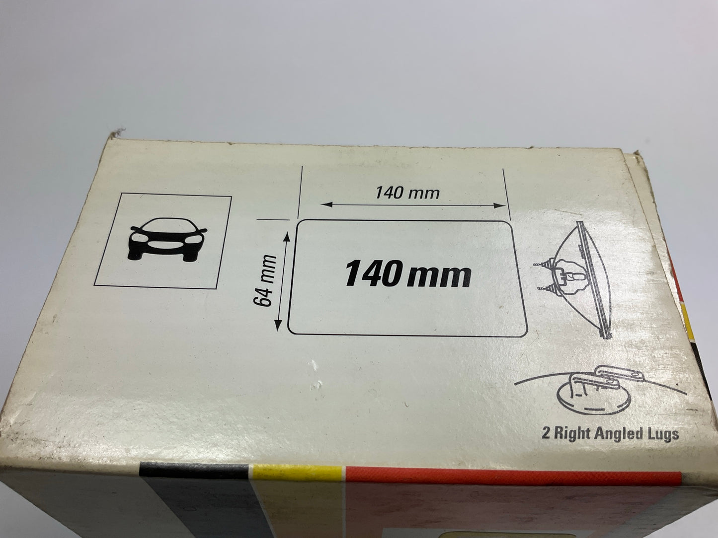 (2) GE Bulbs In Philips Box - H4351 Sealed Beam Headlight Headlamp Bulb