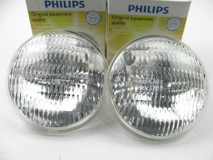 (2) Philips Standard Sealed Beam Lamp Light Bulbs H4578 28V 60W