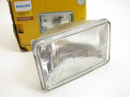 Philips H4651C1 4''x6'' Headlight Head Lamp 50 Watts Replaces # 4651 / H4651