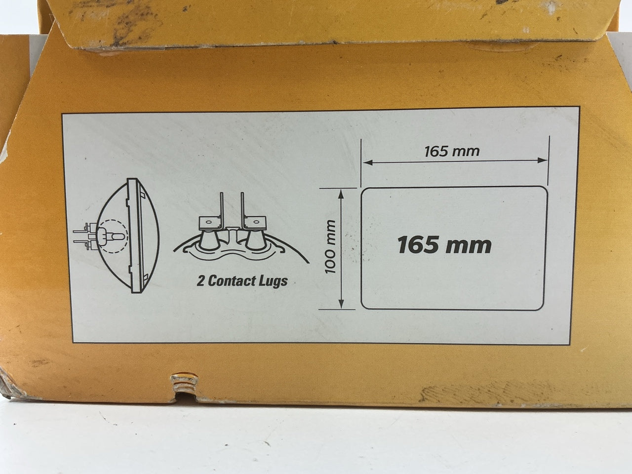 Philips H4651C1 4''x6'' Headlight Head Lamp 50 Watts Replaces # 4651 / H4651