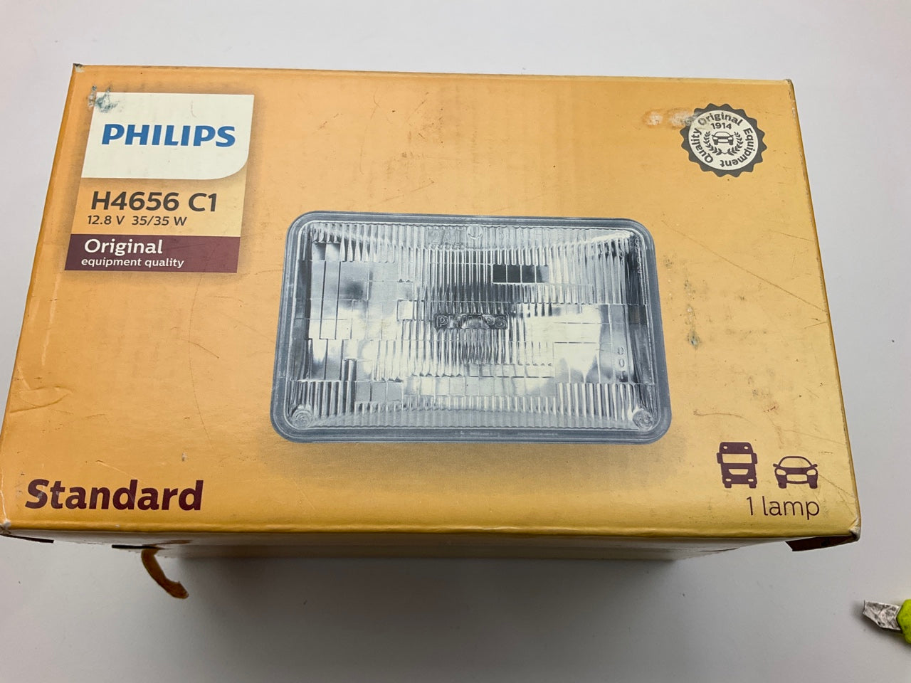 Philips H4656C1 Sealed Beam Headlamp Headlight Light Bulb 4656