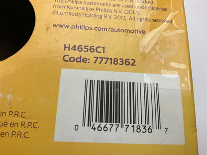 Philips H4656C1 Sealed Beam Headlamp Headlight Light Bulb 4656