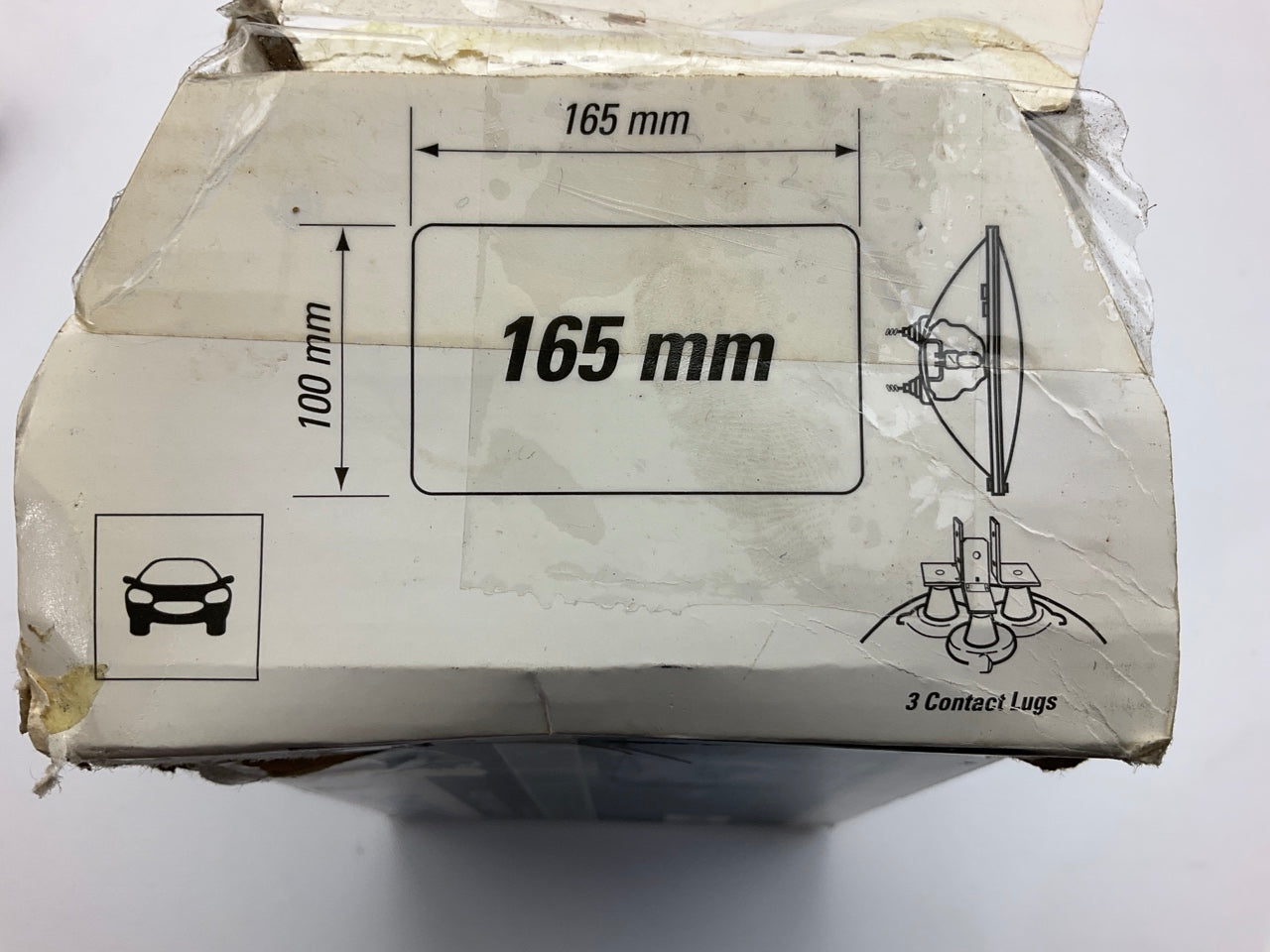 Philips H4656CVC1 Crystalvision Ultra Sealed Beam Headlight Headlamp Light Bulb
