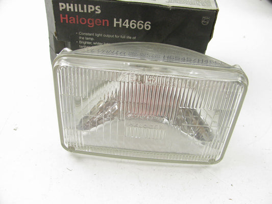 Philips H4666 Sealed Beam Headlamp Bulb 12.8V 65/45W