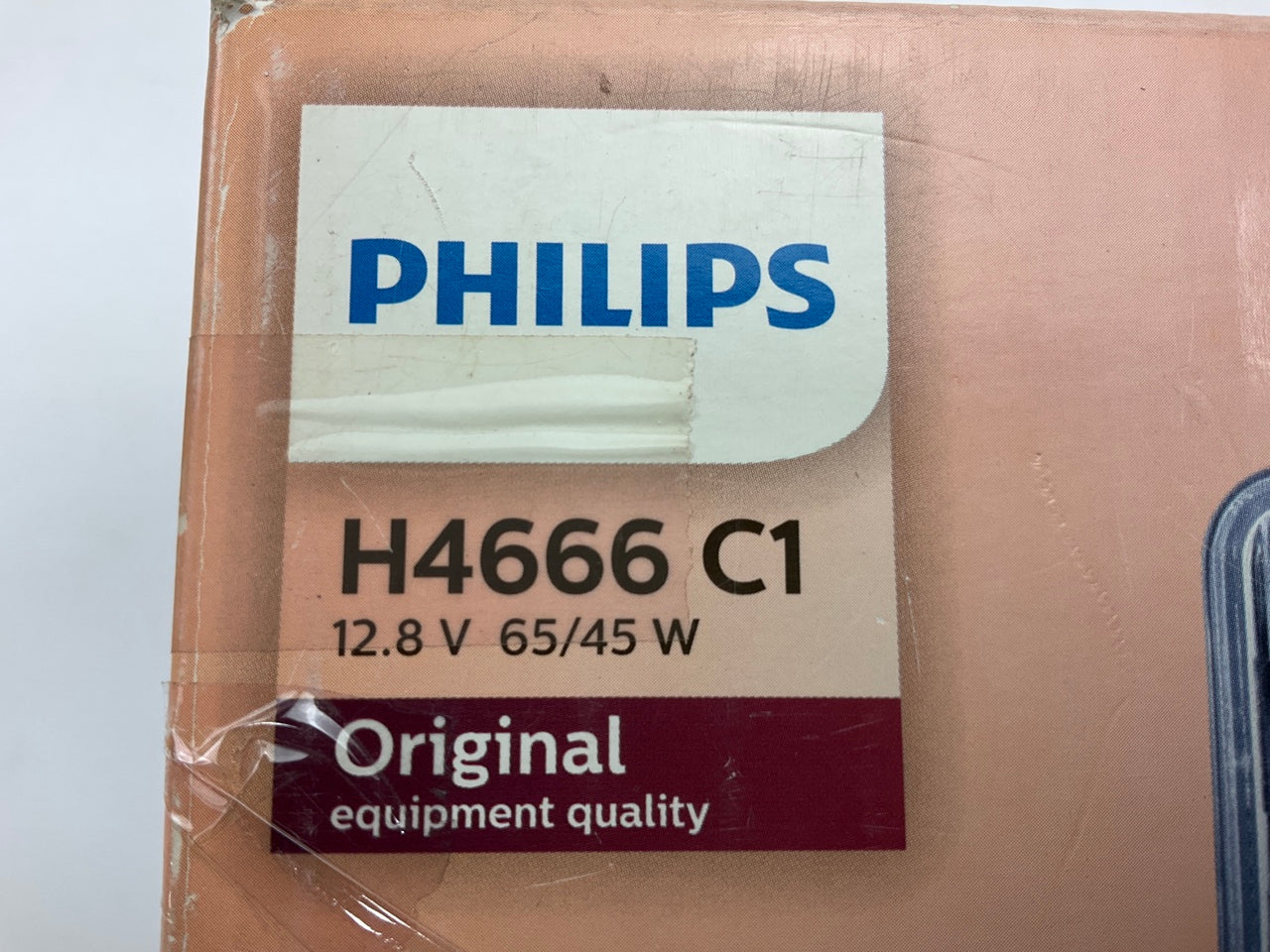 Philips H4666C1 Sealed Beam Headlamp Headlight Lamp Light Bulb H4666
