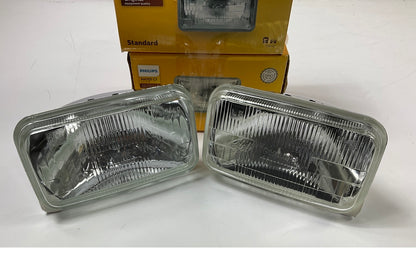 (2) Philips H4701C1 Sealed Beam Headlight Headlamp Light Lamp Bulb H4701