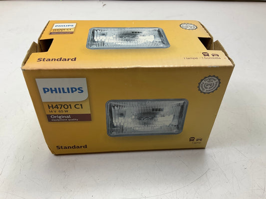 Philips H4701C1 Sealed Beam Headlight Headlamp Light Lamp Bulb - Halogen