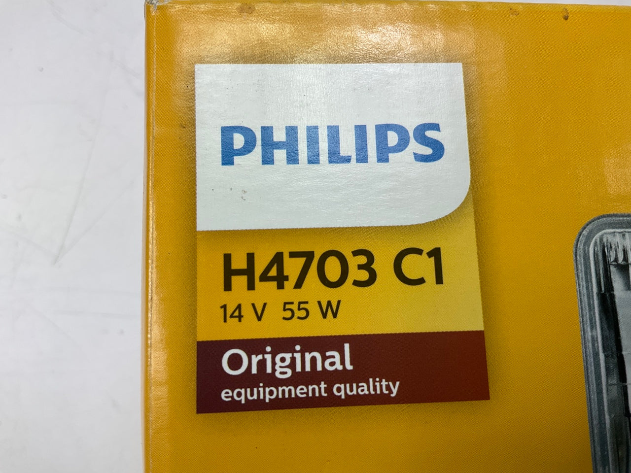 (2) Philips H4703C1 Sealed Beam Headlight Headlamp Light Lamp Bulb - Halogen